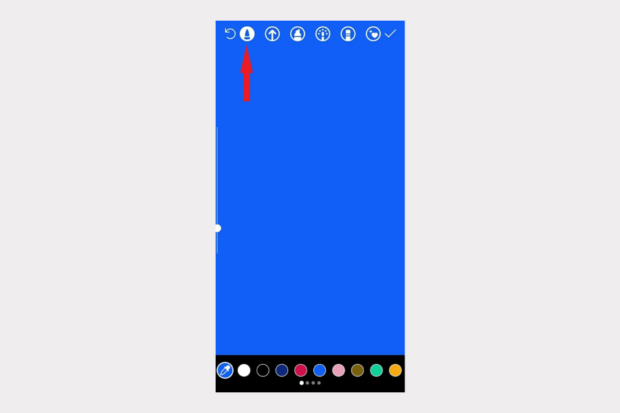  how to change background color on instagram story post