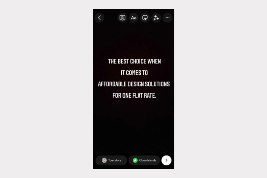  how to change a background color on an instagram story