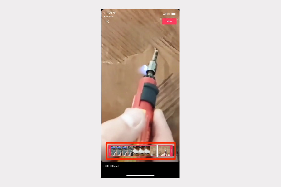 how to stitch a video on tiktok from camera roll 