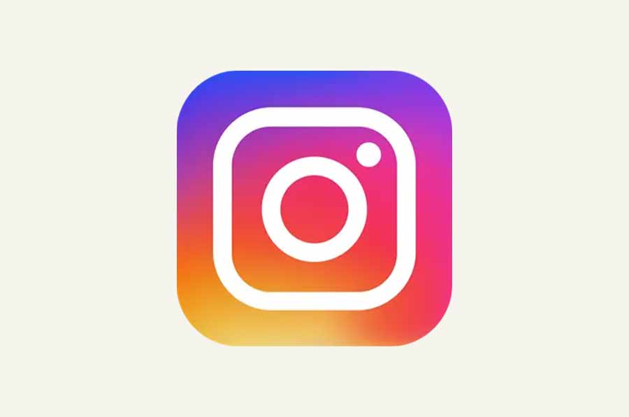  white instagram logo