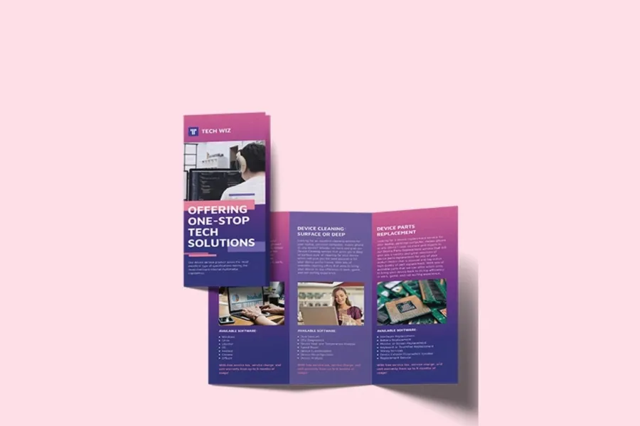 trifold brochures for nonprofit org