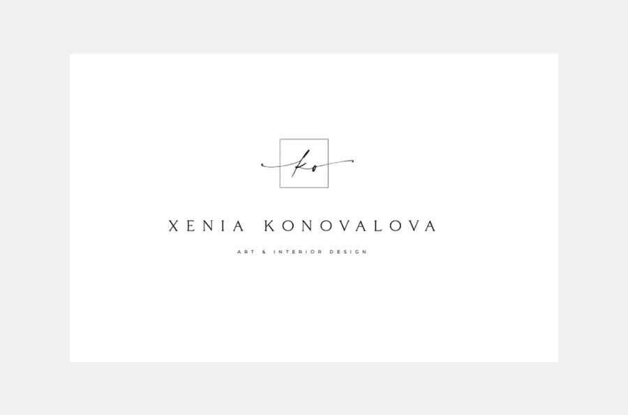  house interior design logo