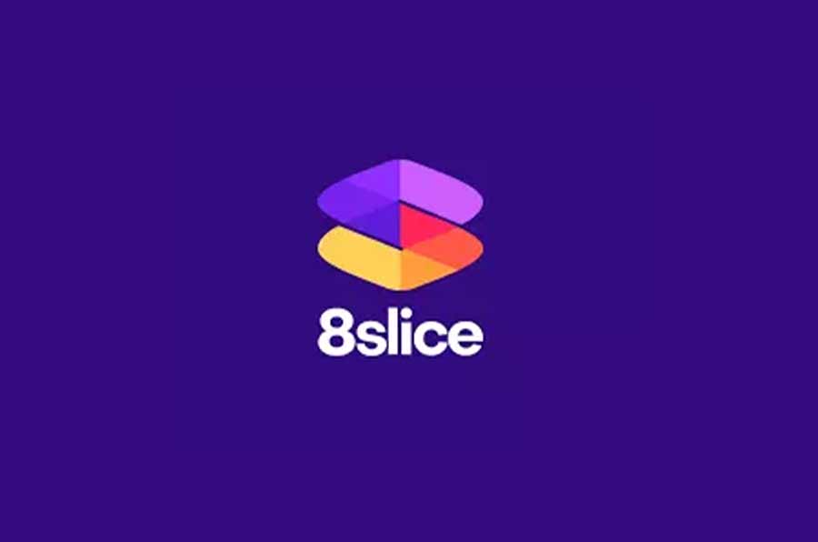 8 Slice logo Graphic Elements