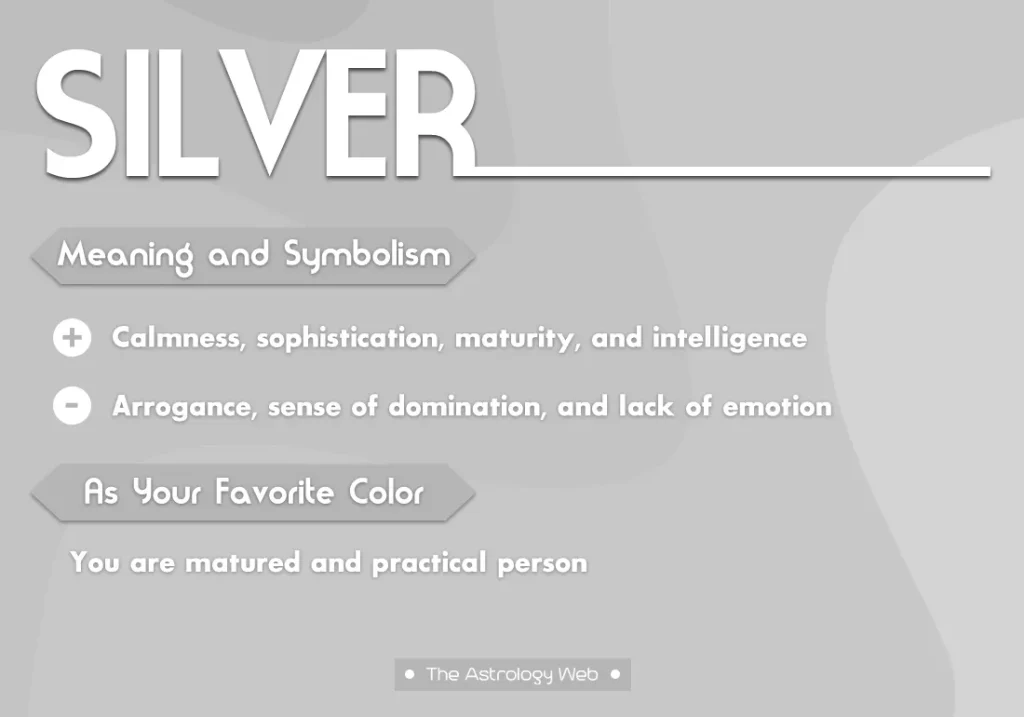 Cultural Associations of Color Silver