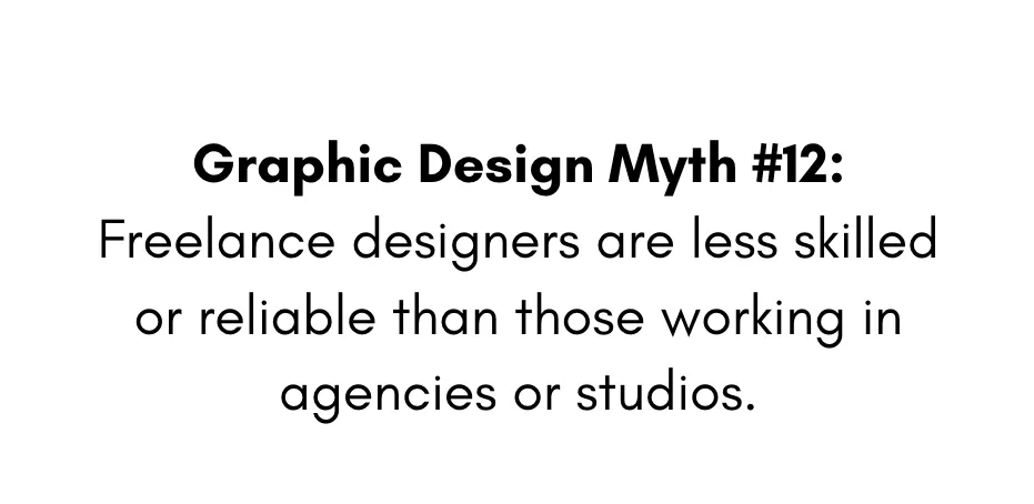 why it myths on graphic design