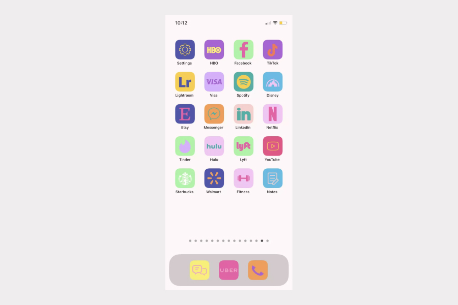 fall aesthetic app icons 