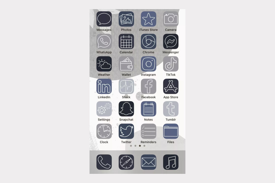 christmas aesthetic app icons 