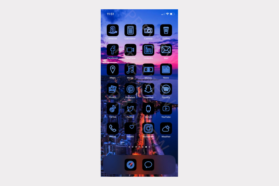 halloween app icons aesthetic 