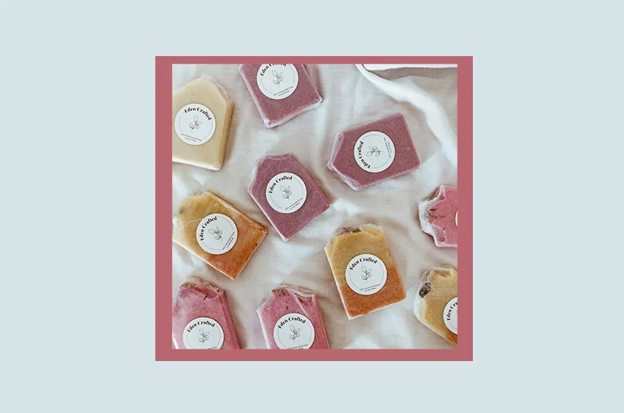 handcrafted packaging design