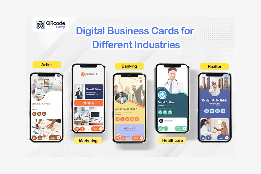 what are digital business cards