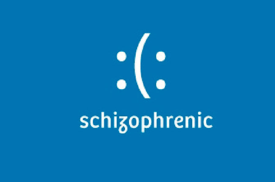 Schizophrenic logo meaning