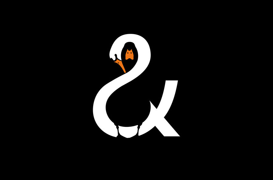 The Swan and Mallard logo meaning