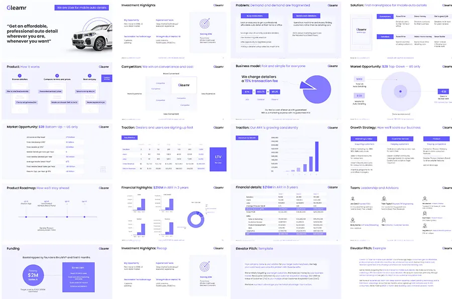 what is the purpose of a pitch deck