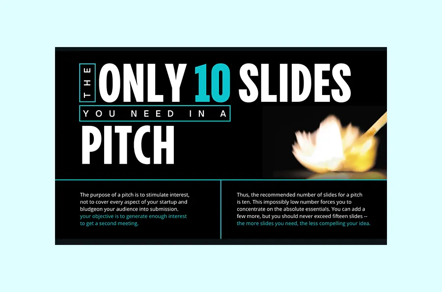 non profit what is a pitch deck