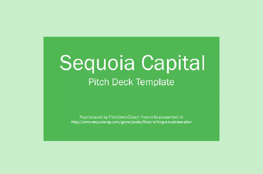what is a company pitch deck
