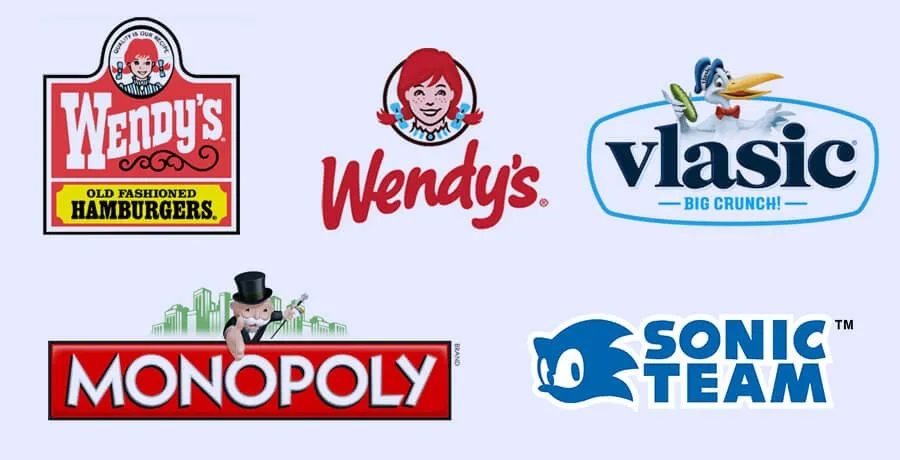 three types of logos