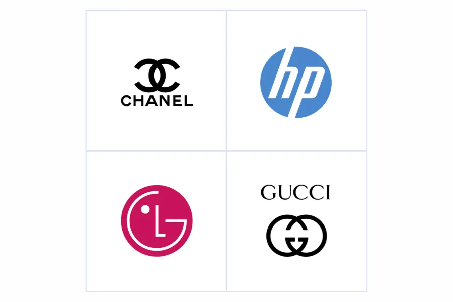 all types of logos in the world