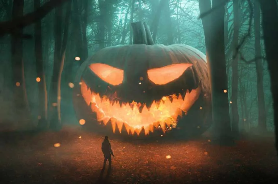 purple halloween aesthetic