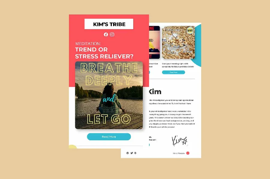 how to design a print ad