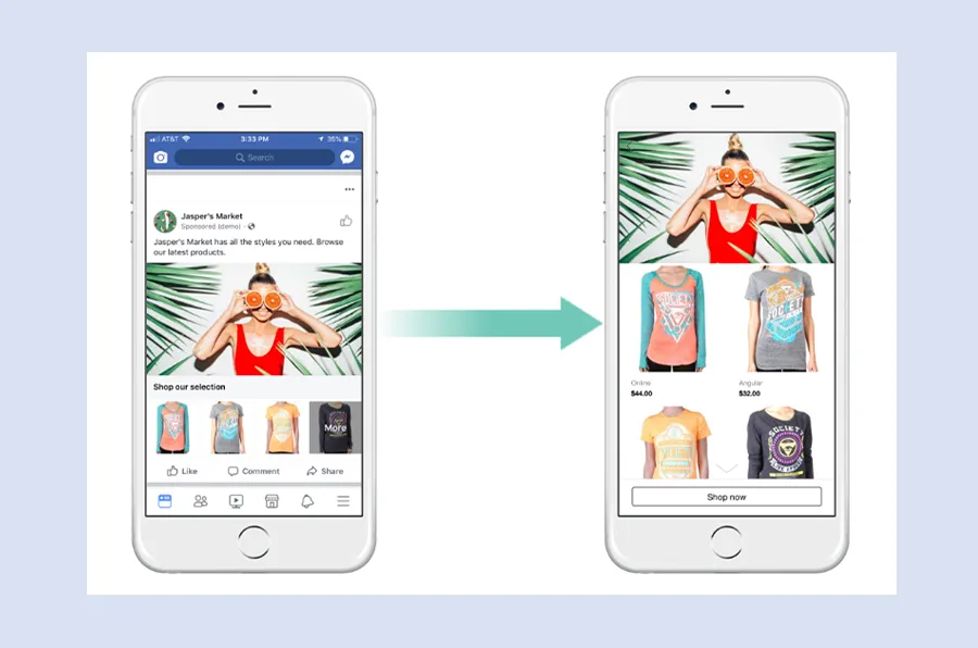 facebook carousel ads with video