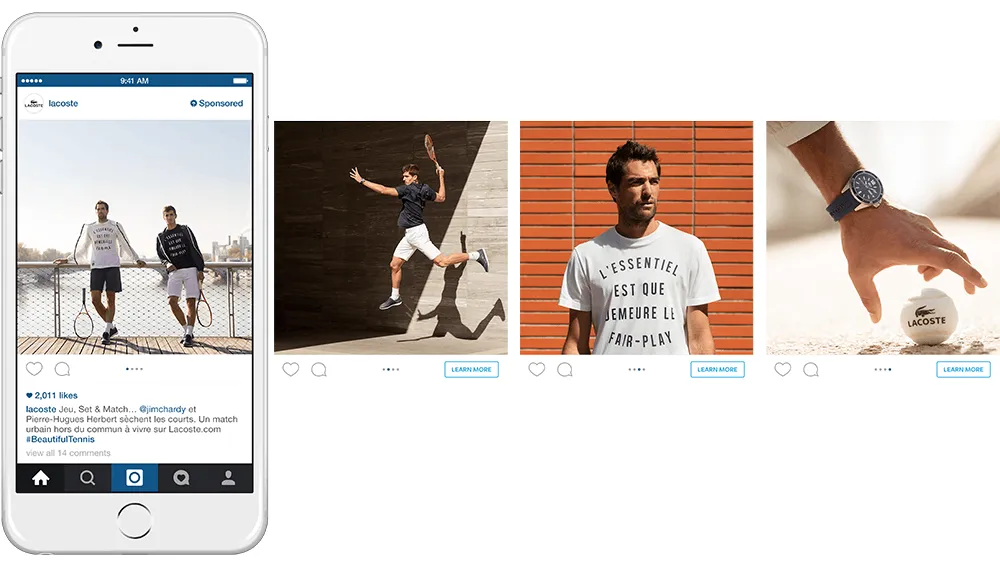 instagram carousel ads
