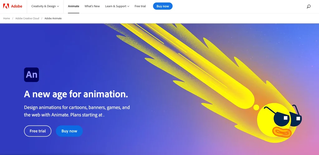 adobe animation software