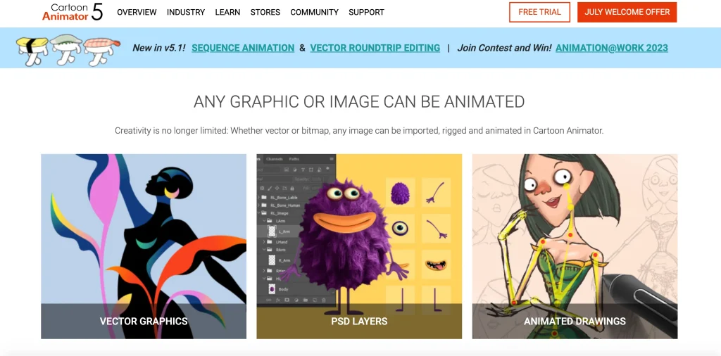 online animation software