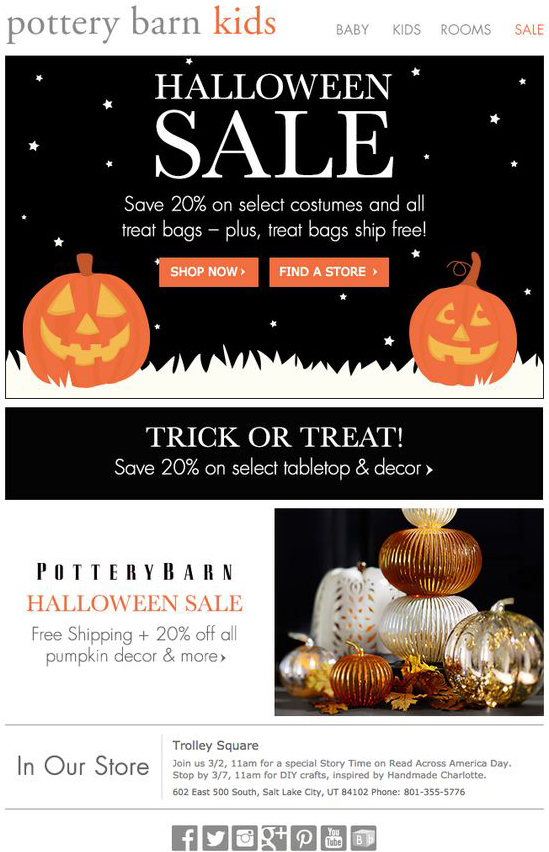 Themed Email Campaigns