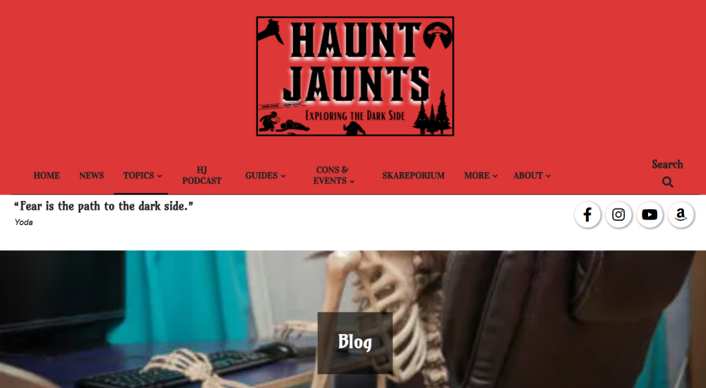 Haunted Blog Posts
