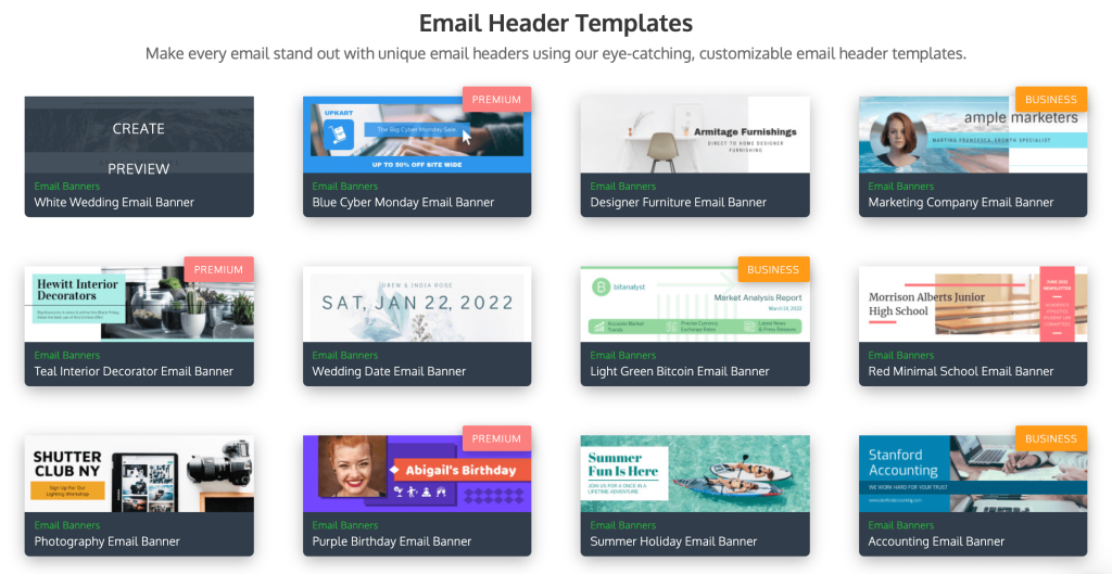 Email Banners