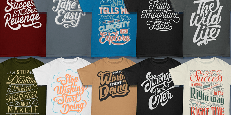 Typography Tees