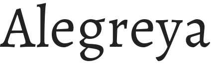 Alegreya