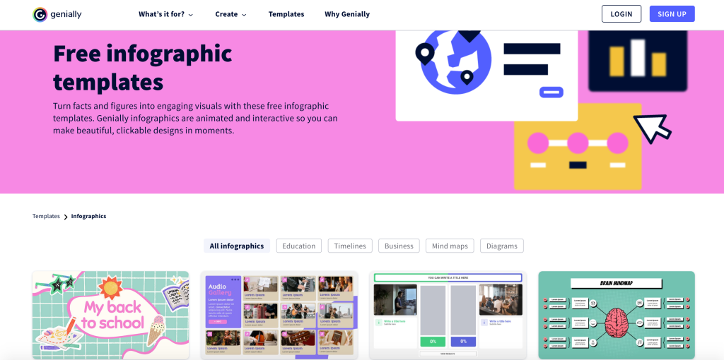 Genial.ly templates