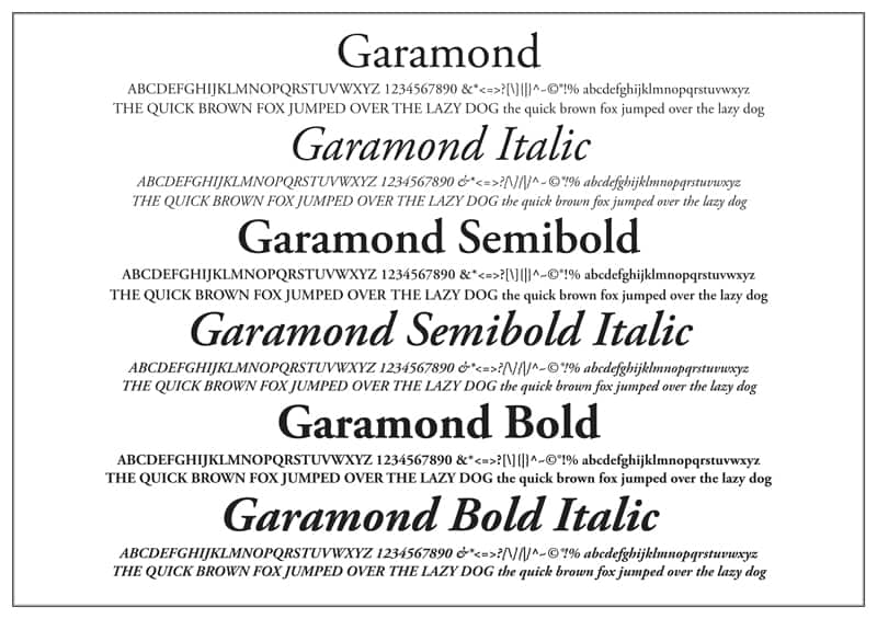Garamond