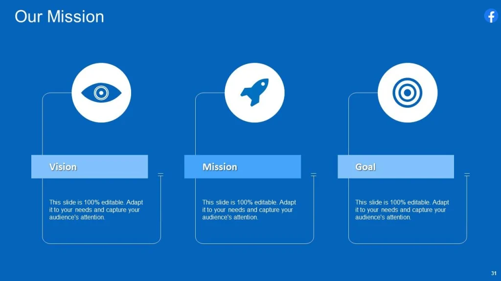 Facebook Pitch Deck Template