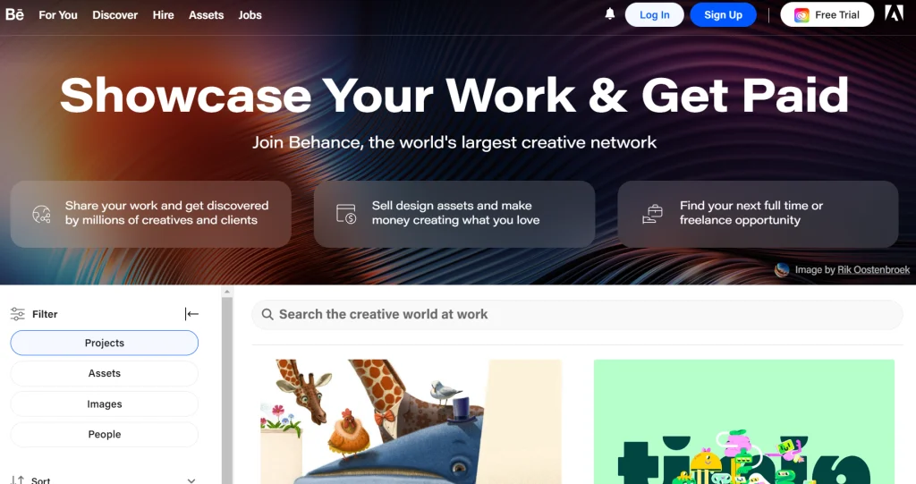 Design-Specific Websites and Portfolios