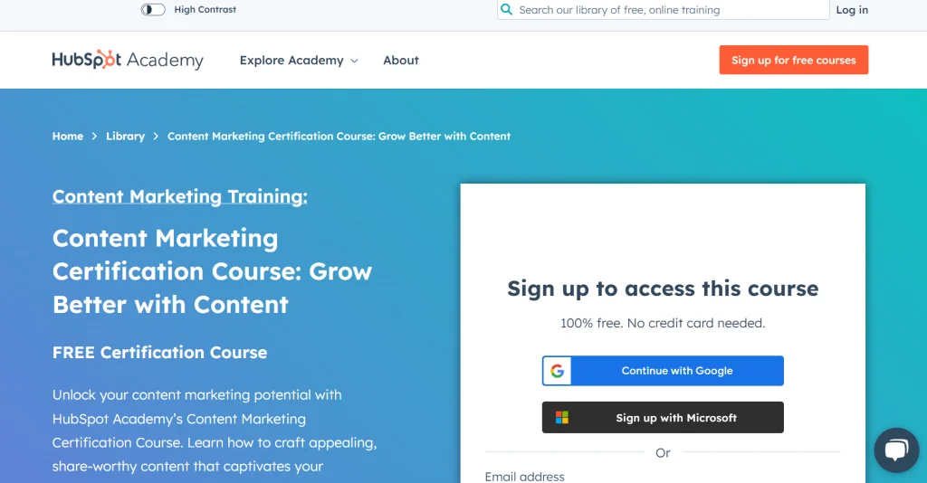 Content Marketing Institute's Online Certification