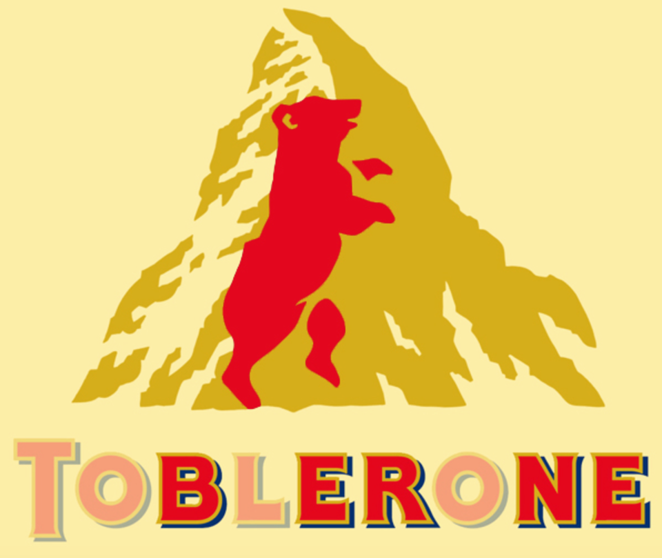 Toblerone's Hidden Bear