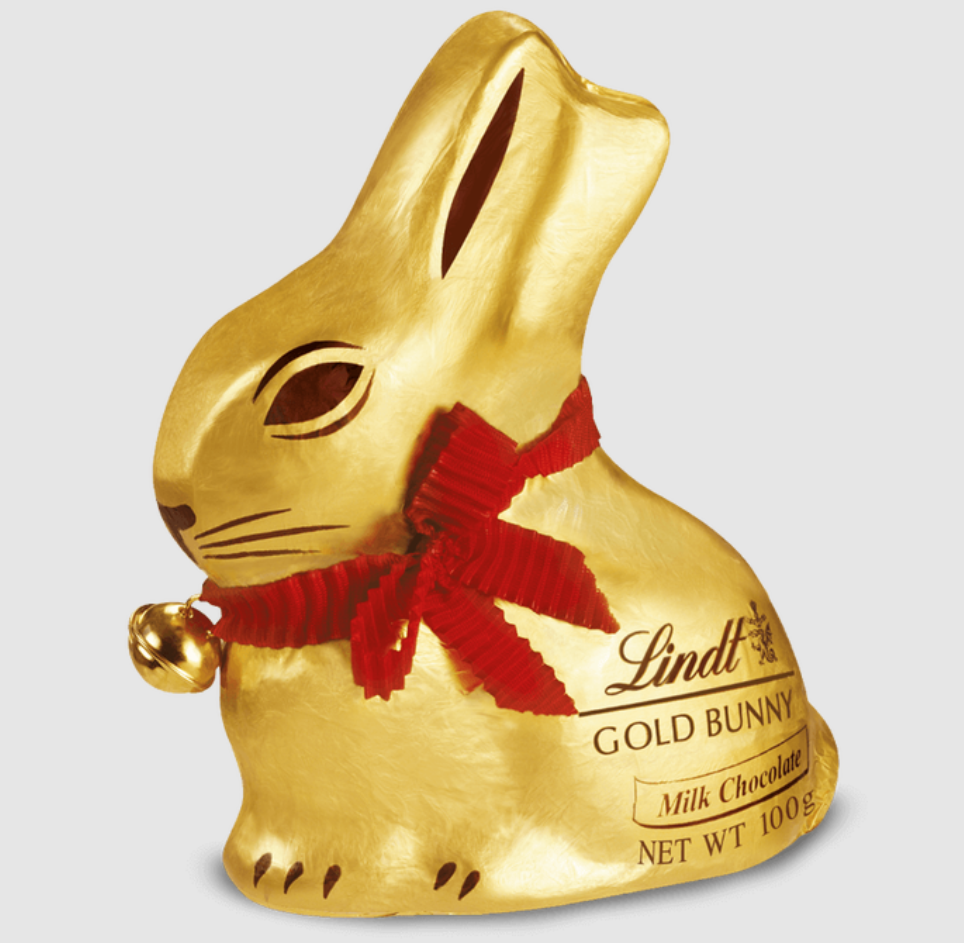 Lindt Chocolate's Gold Foil