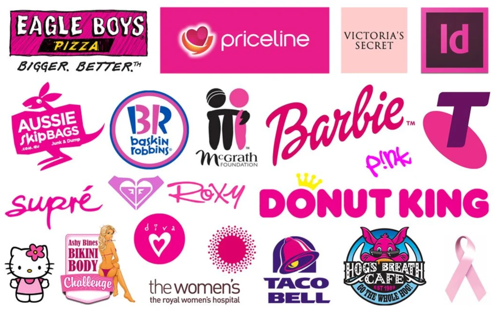 15 Most Iconic Pink Logos For Inspiration - All Time Design